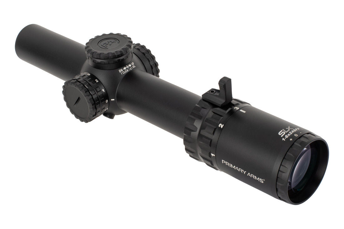 Primary Arms SLx 1-6x24 SFP Rifle Scope Gen IV - Illuminated ACSS Aurora 5.56/.308 Meter Reticle