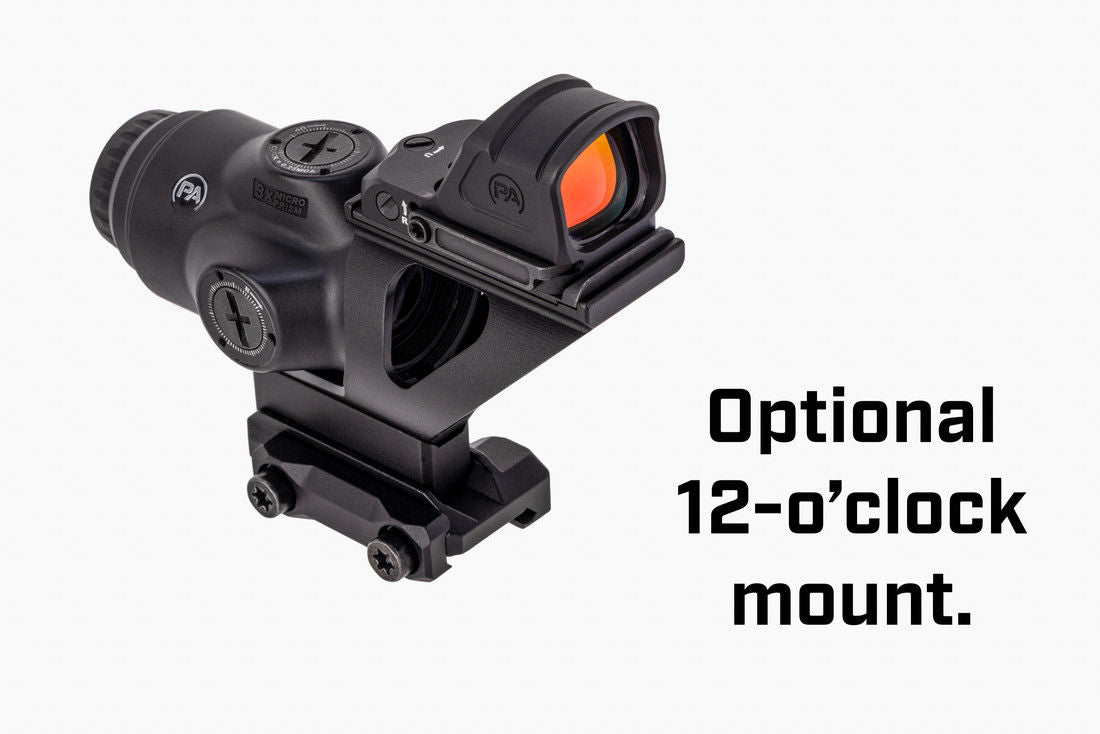 Primary Arms SLx 3X MicroPrism - Red Illuminated ACSS Raptor Reticle - 5.56 / .308 - Meter