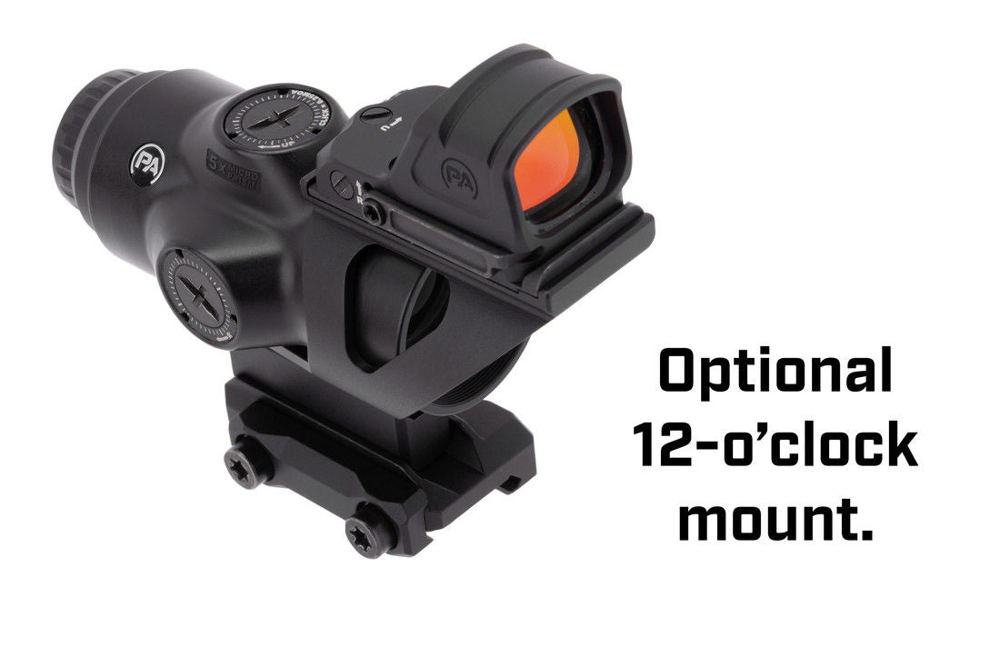 Primary Arms SLx 5X MicroPrism Scope - Red Illuminated ACSS Aurora MIL Reticle